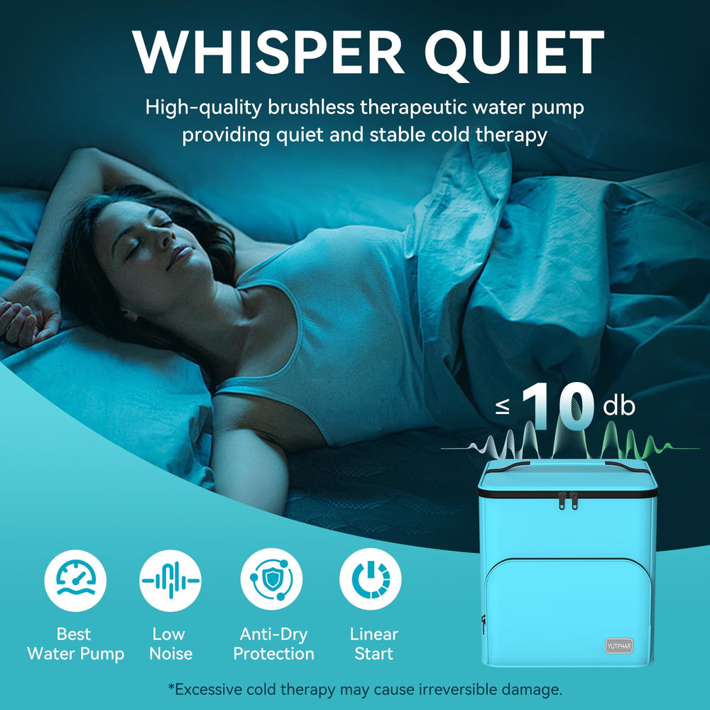 Yotlan quiet pump provides cooling without noise.