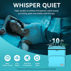 Yotlan quiet pump provides cooling without noise.