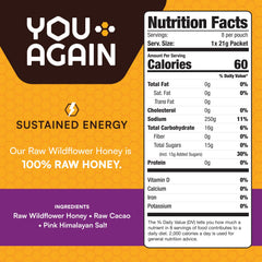 Creamed honey texture of You Again gel for smoother intake during workouts.