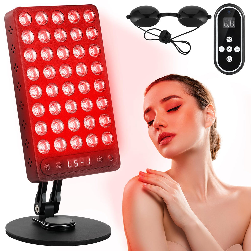 Youjoitim red-light therapy panel front view for convenient home skin sessions.