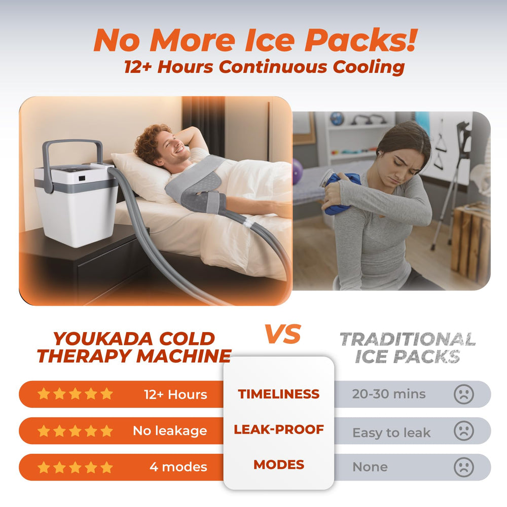 YOUKADA remote control device for adjusting therapy settings.