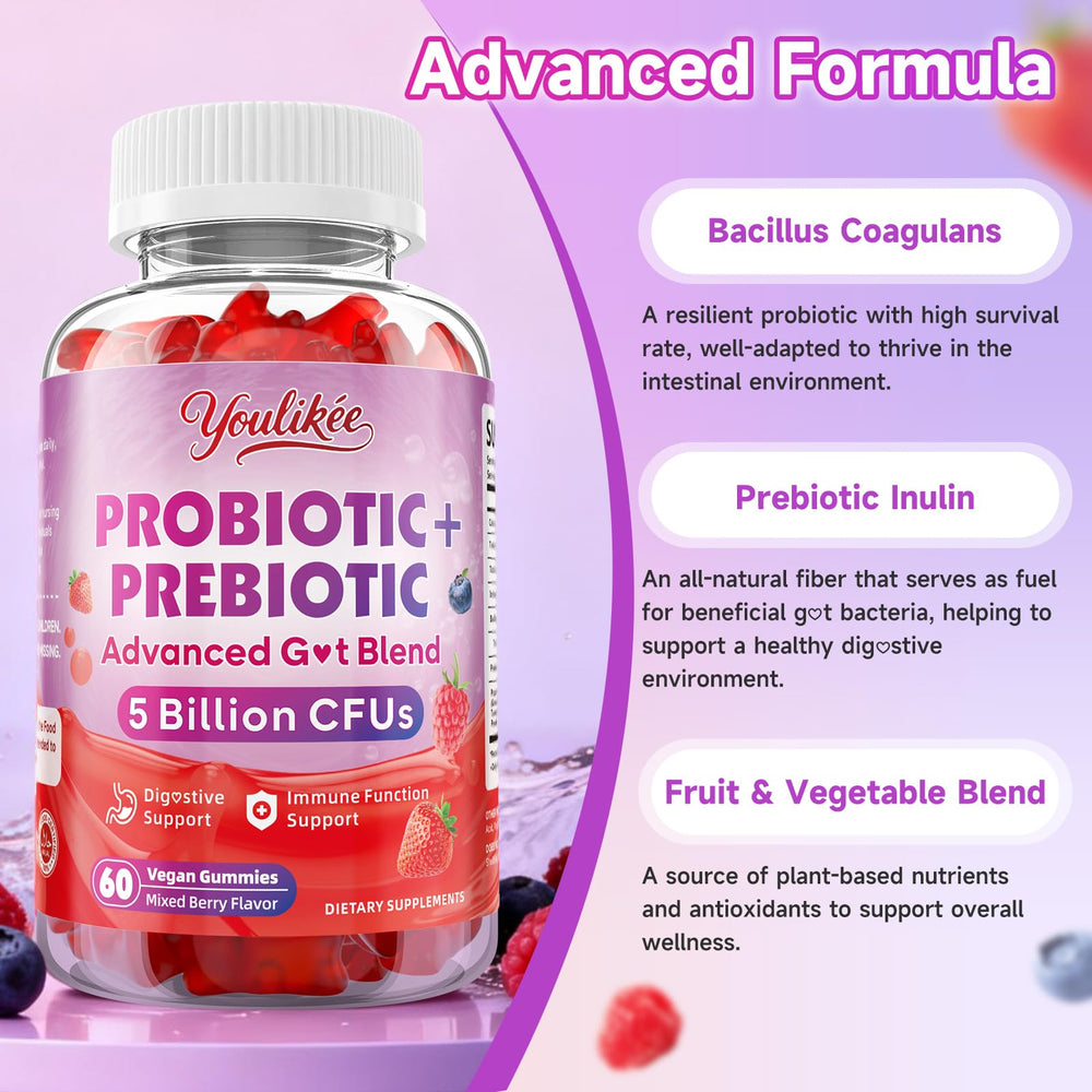 Youlikee fiber content image showcases prebiotic support in a tasty chew