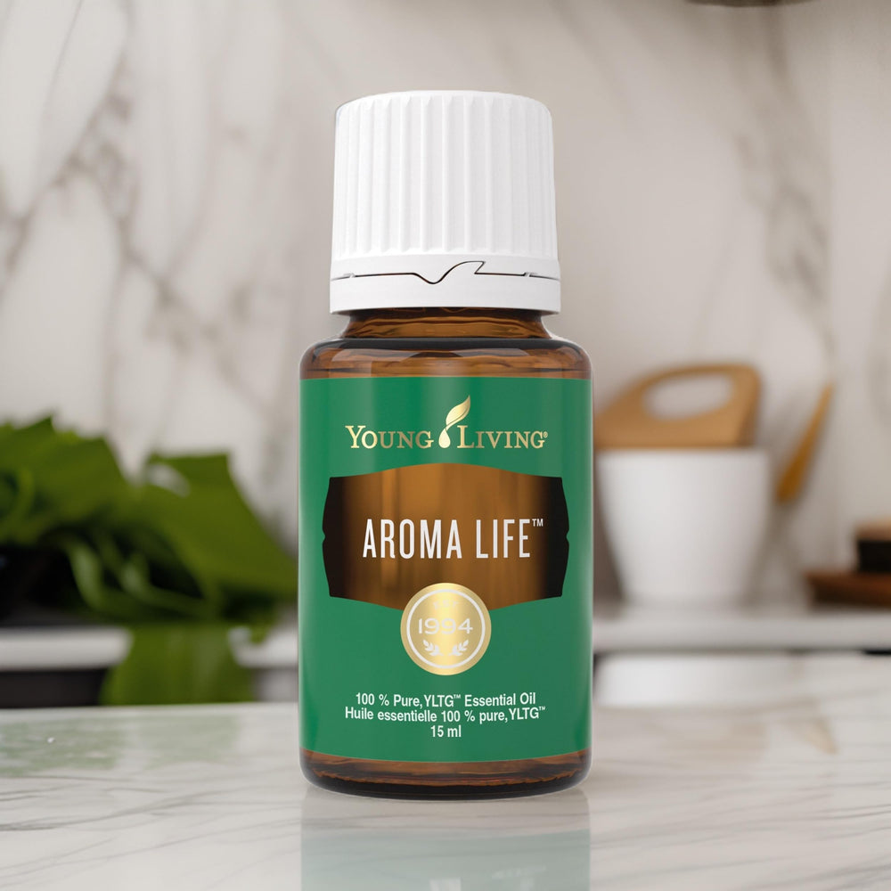 15 ml Aroma Life bottle packaging ready for travel.
