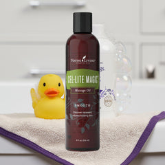 Cel-Lite Magic Massage Oil after shower for hydrating skin