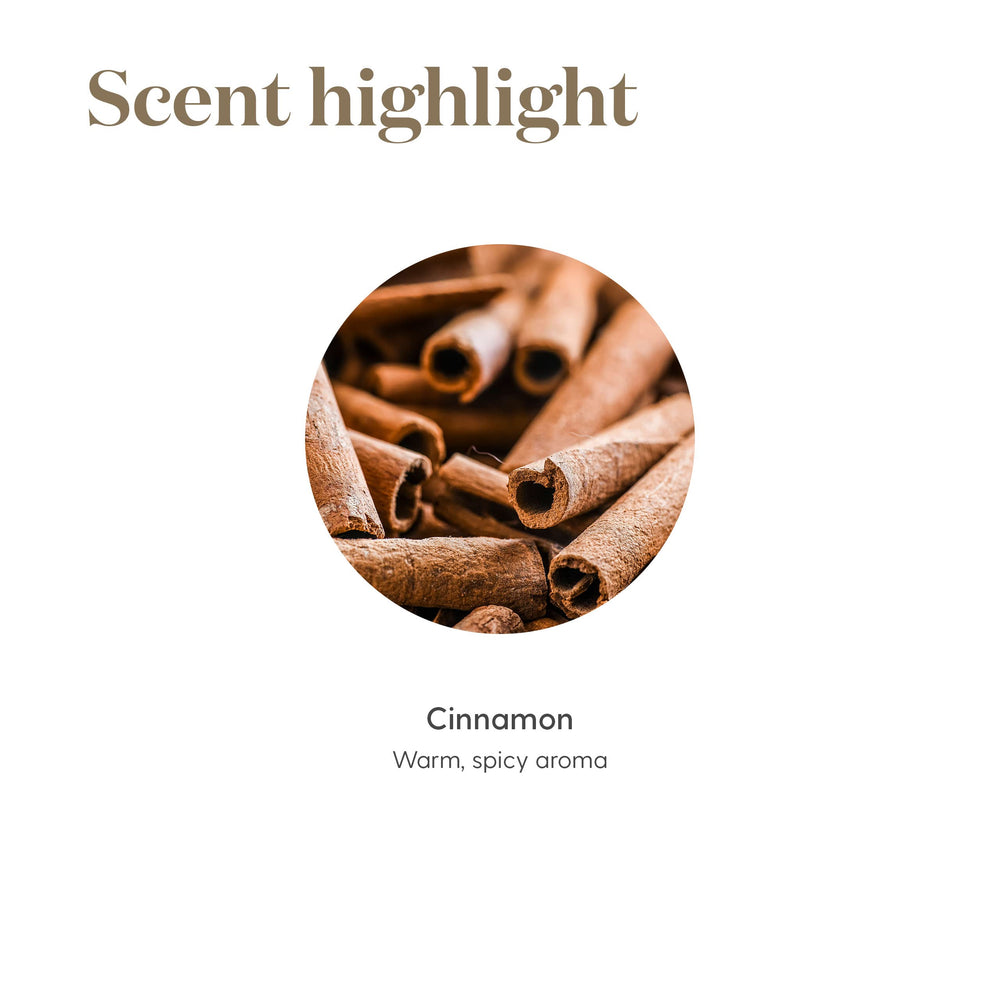 Young Living Cinnamon Bark oil enhances cozy evenings by the fireplace.