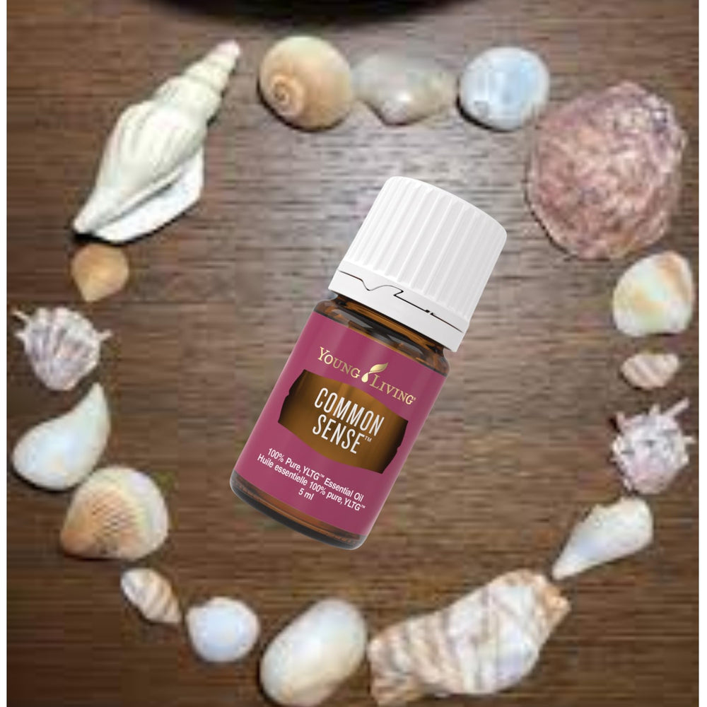 Young Living Common Sense aroma profile image highlighting focus during meditation