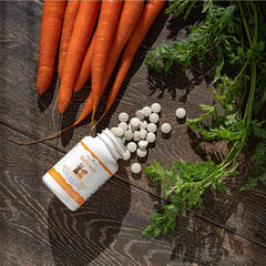 MightyZyme bottle label highlights natural, kid-friendly ingredients.