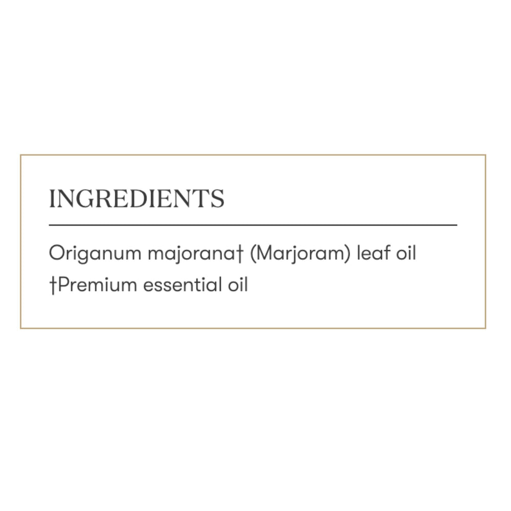 Young Living Marjoram zen moment creating a tranquil atmosphere
