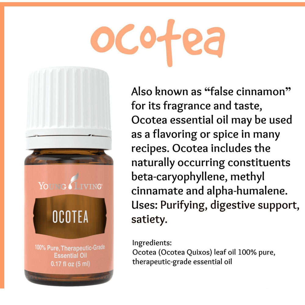 Young Living Ocotea spice note emphasizes its cinnamon substitute profile.