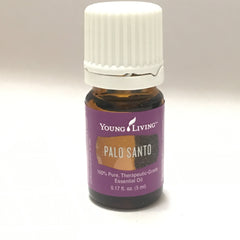 Young Living Palo Santo diffuser scene creating a purifying, focused atmosphere.