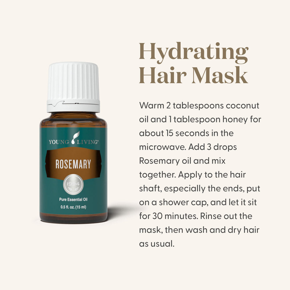Organic, pure Rosemary Oil bottle emphasizing Seed to Seal quality.