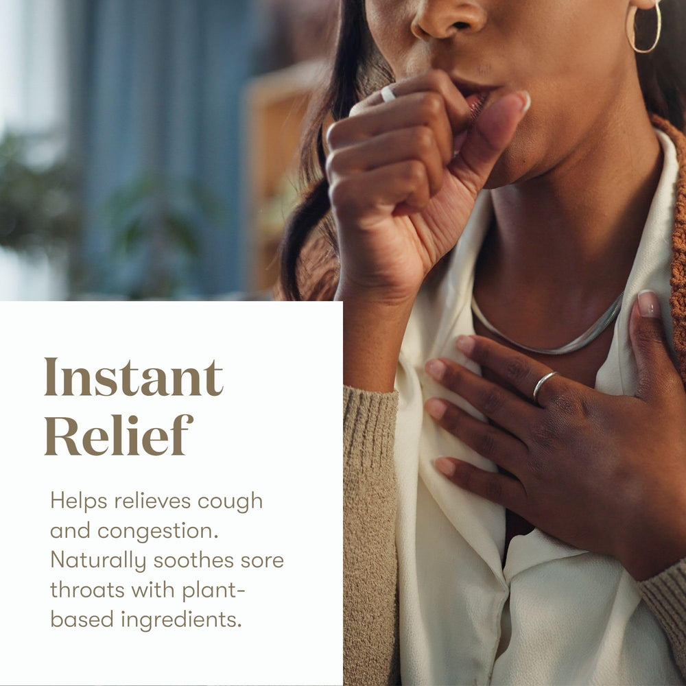 Young Living Thieves drops on-the-go use for quick throat comfort.