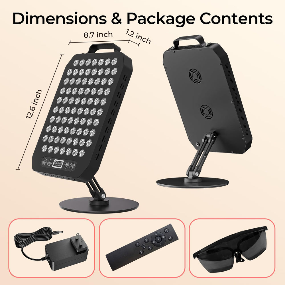 Young Master red light panel lifestyle use for relaxing glow and focus