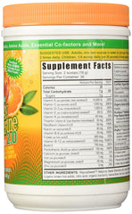 Close-up of the Youngevity canister highlighting certified organic whole-food ingredients.