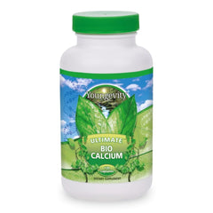 Youngevity Bio Calcium bottle and pour for bone health support