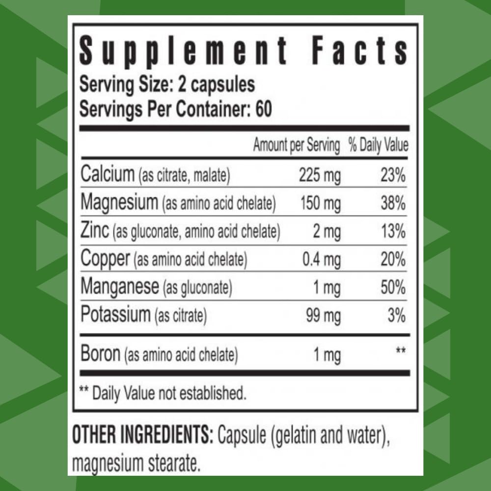 Youngevity Bio Calcium capsules close up highlighting absorption
