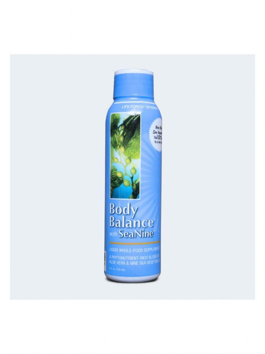 Youngevity Body Balance sea vegetables bottle featuring SeaNine blend for daily wellness.