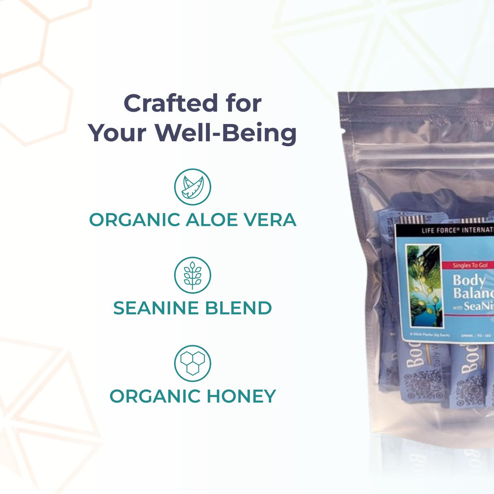 Youngevity Body Balance Sticks with honey flavor hint for subtle sweetness.