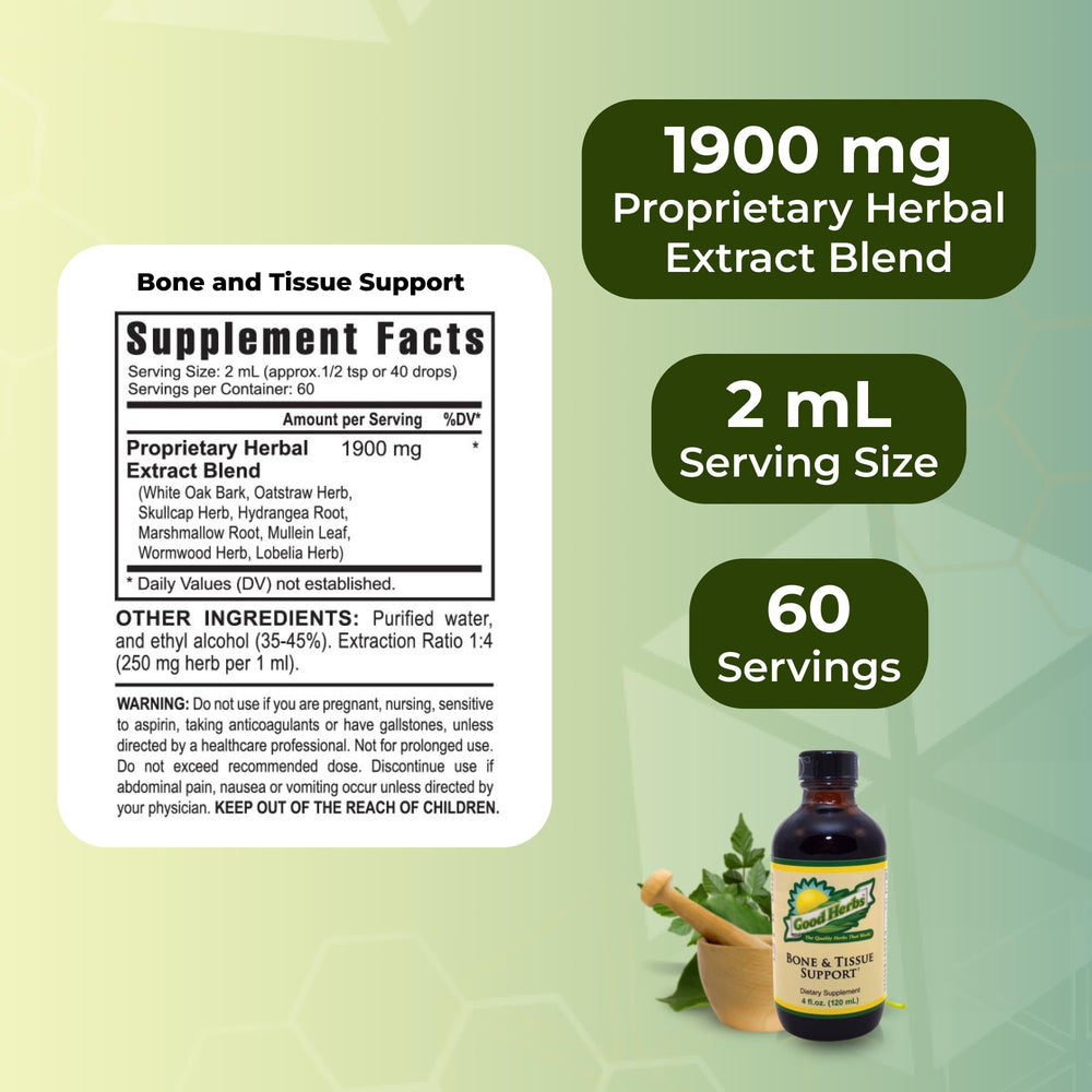 Youngevity Bone and Tissue Support bottle pour demonstrates convenient daily dosing.