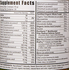 Youngevity BTT 2.0 organic seal confirms certified organic blend.