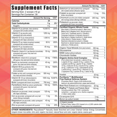 Youngevity BTT 2.0 bottle pouring servings into a glass for easy daily use.