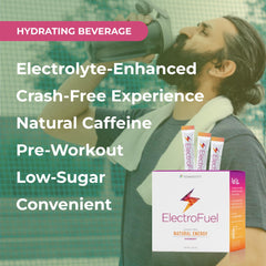 Youngevity ElectroFuel Raspberry 30-serving box displayed for convenience