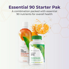 Youngevity Essential 90 Pak Tangy Tangerine liquid dose for easy daily use