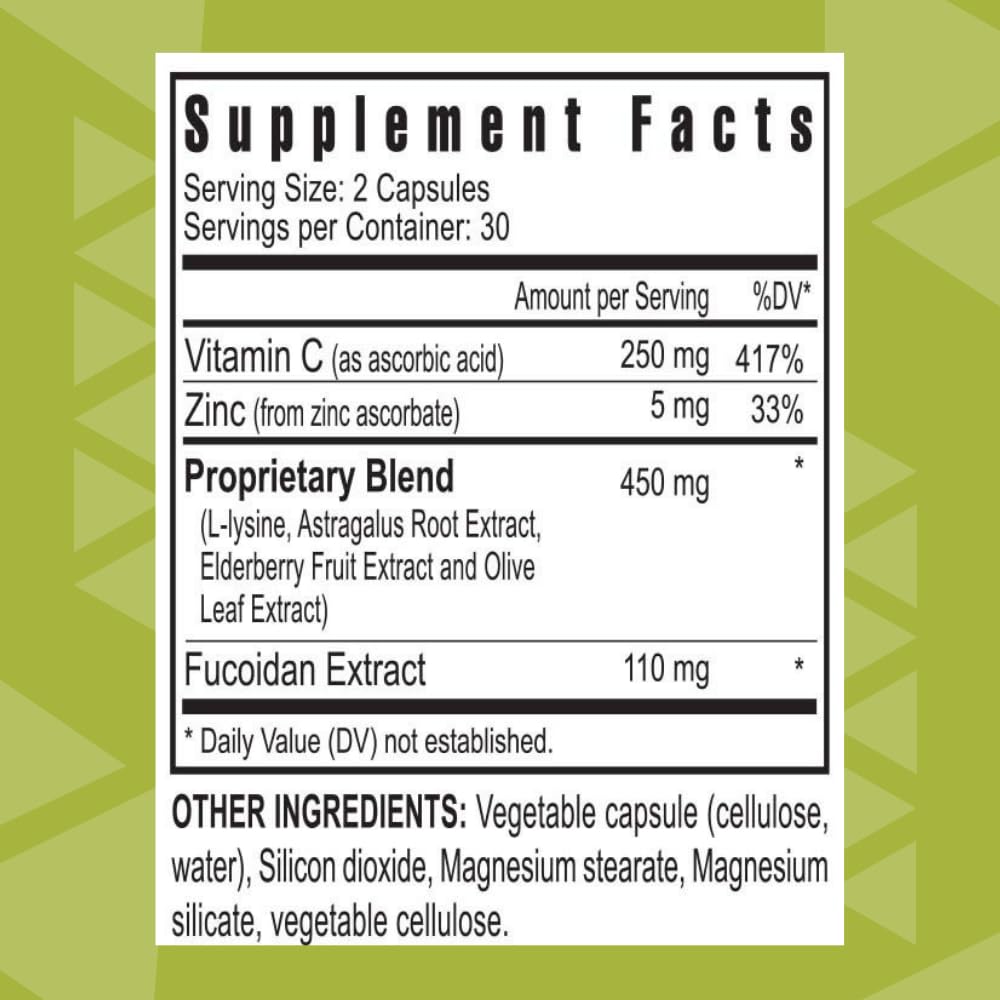 Youngevity FucoidZ capsules closeup highlights easy-to-take capsules and convenient daily use.