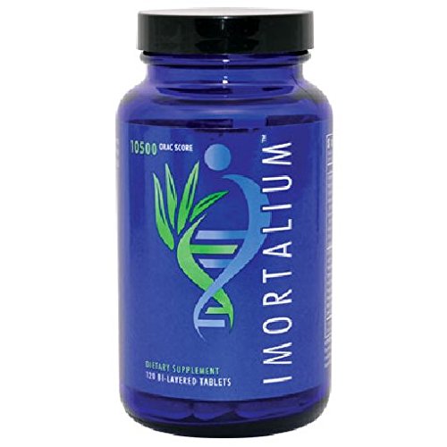 Youngevity Immortalium bottle front, premium wellness packaging for skin vitality