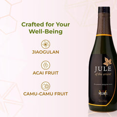 Youngevity Jule of the Orient Organic SuperJuice organic badge visible on the bottle.