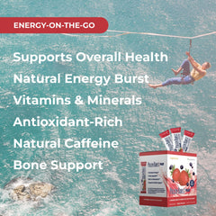 Green tea extract and natural caffeine in Youngevity formula