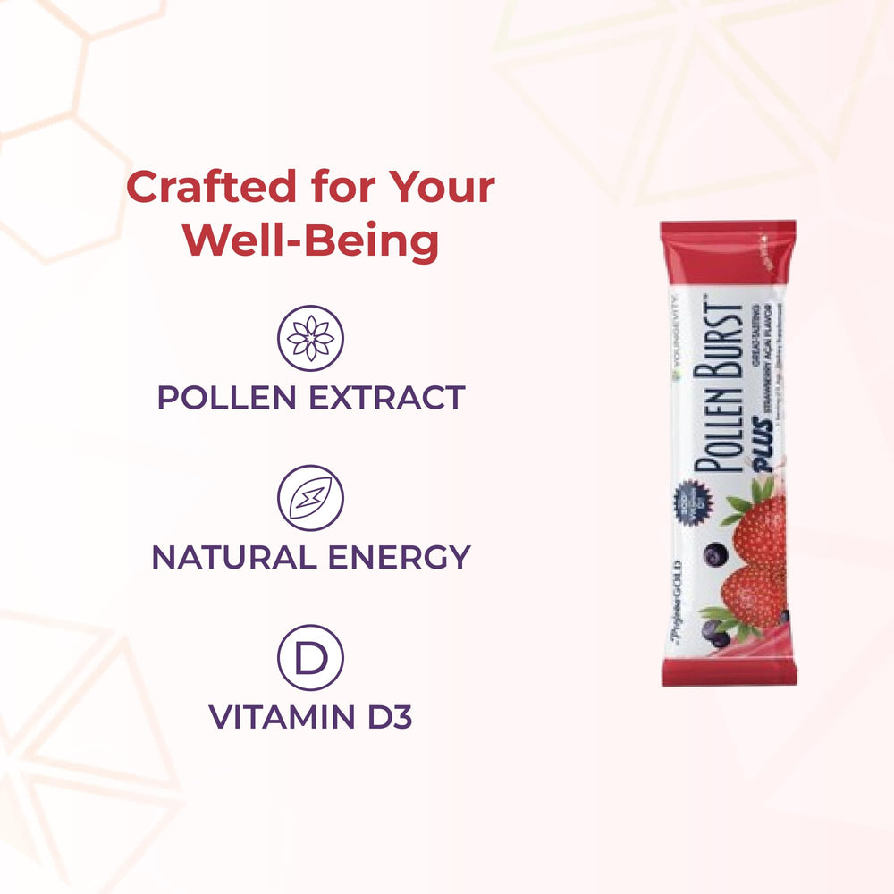 Vitamin and mineral blend in Youngevity Pollen Burst for daily wellness