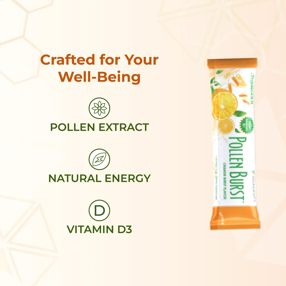 On-the-go energy packets enable quick nourishment anywhere.
