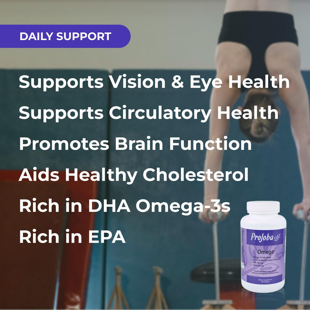 Youngevity Projoba Omega nutrition facts highlight EPA and DHA counts