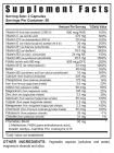 Youngevity Ultimate Daily Capsules back label shows ingredients for informed use.