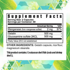 Youngevity Ultimate Gluco-Gel bottle side showing label details for informed use.