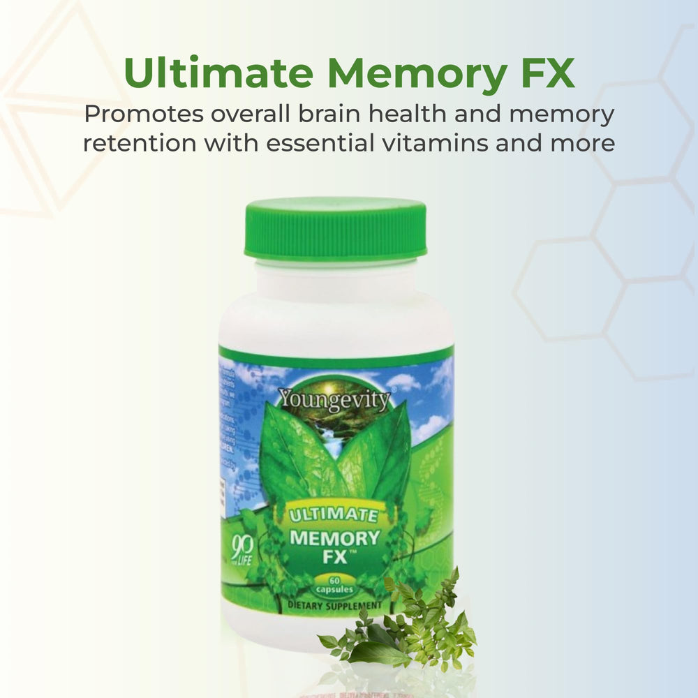 Youngevity Ultimate Memory FX with periwinkle herb supports cognitive function and neural health