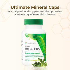 Youngevity Ultimate Mineral Caps being poured for easy daily use