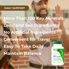 Youngevity Ultimate Mineral Caps ingredients close-up illustrating bio-available minerals