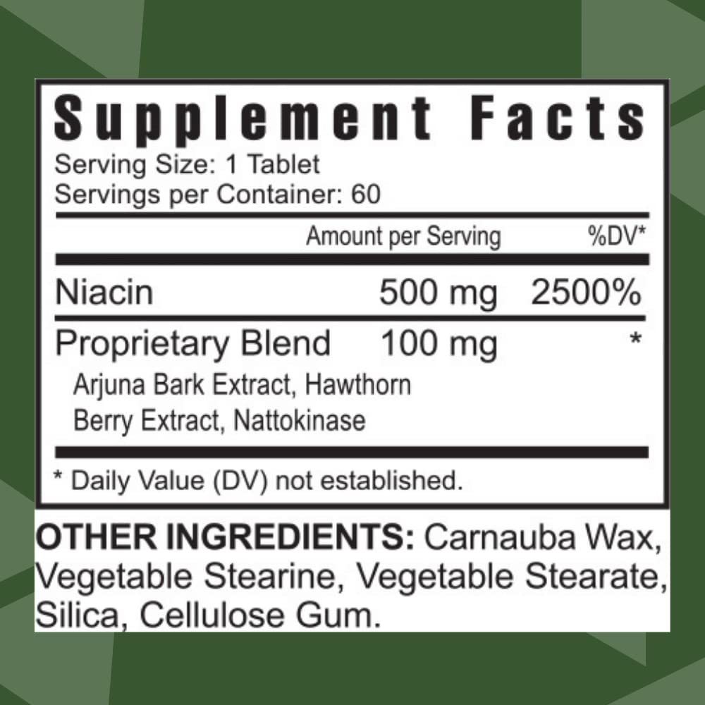 Close up of Youngevity Ultimate Niacin Plus tablets for on the go.