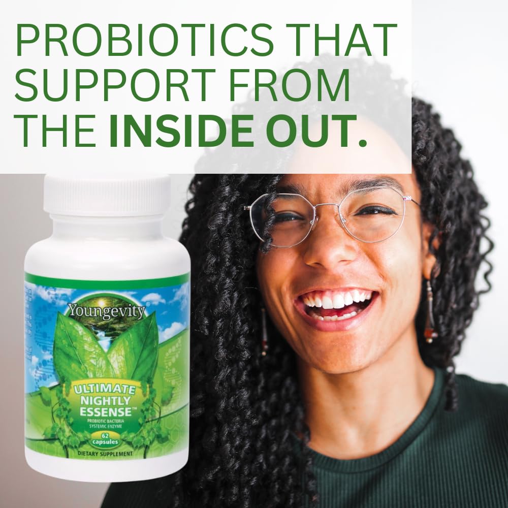 Youngevity Ultimate Nightly Essense capsule count 62 for daily use
