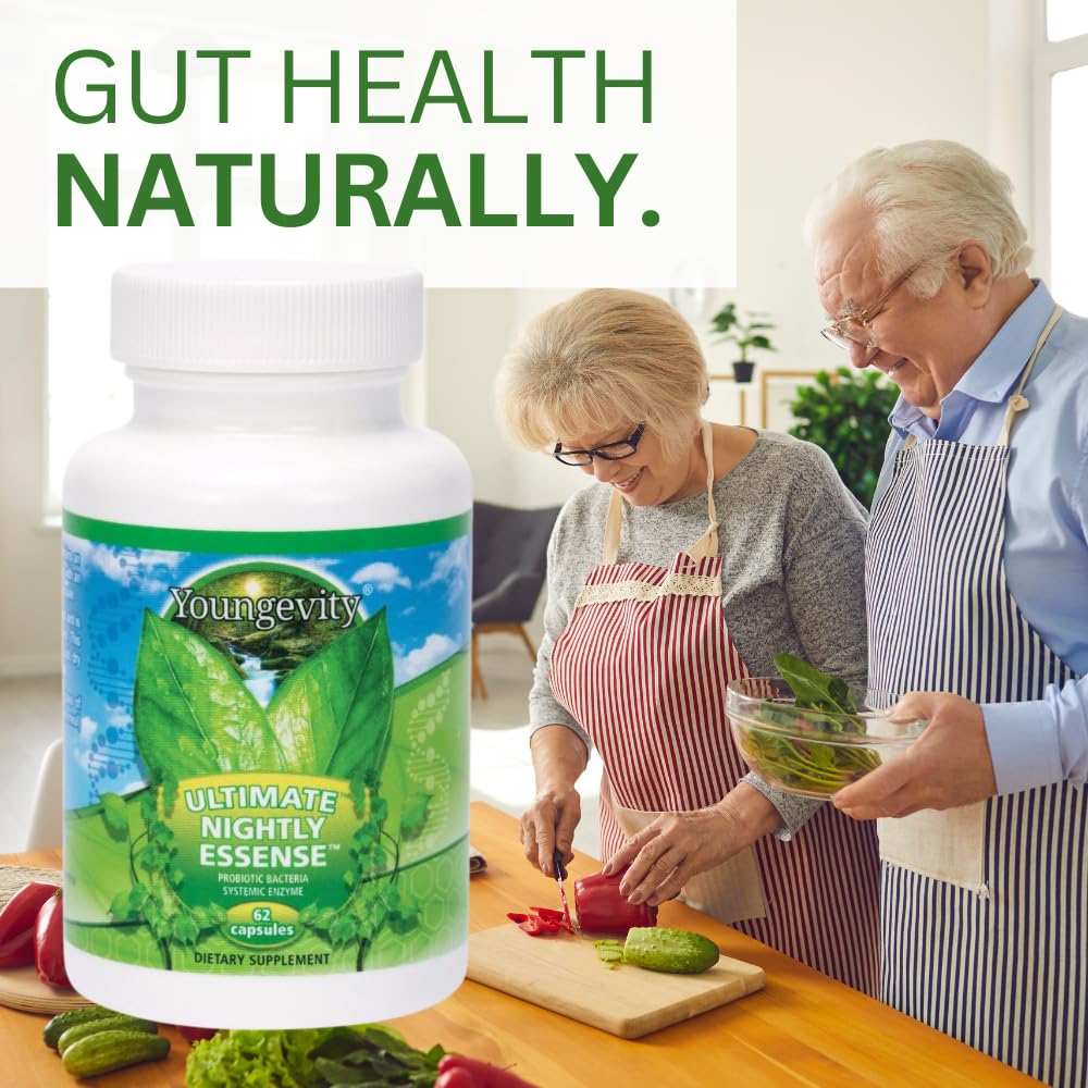 Youngevity Ultimate Nightly Essense label detail showing multi-strain formula