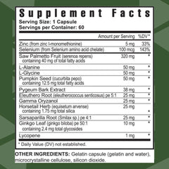 Capsules close-up, ready for daily use toward urinary comfort.