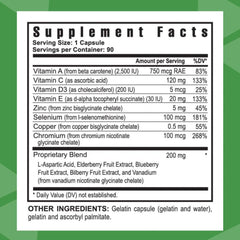Youngevity Ultimate Selenium + Cofactors bottle back showing label details and dosage information.