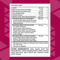 Pour image shows convenient daily use with the 32 oz bottle.
