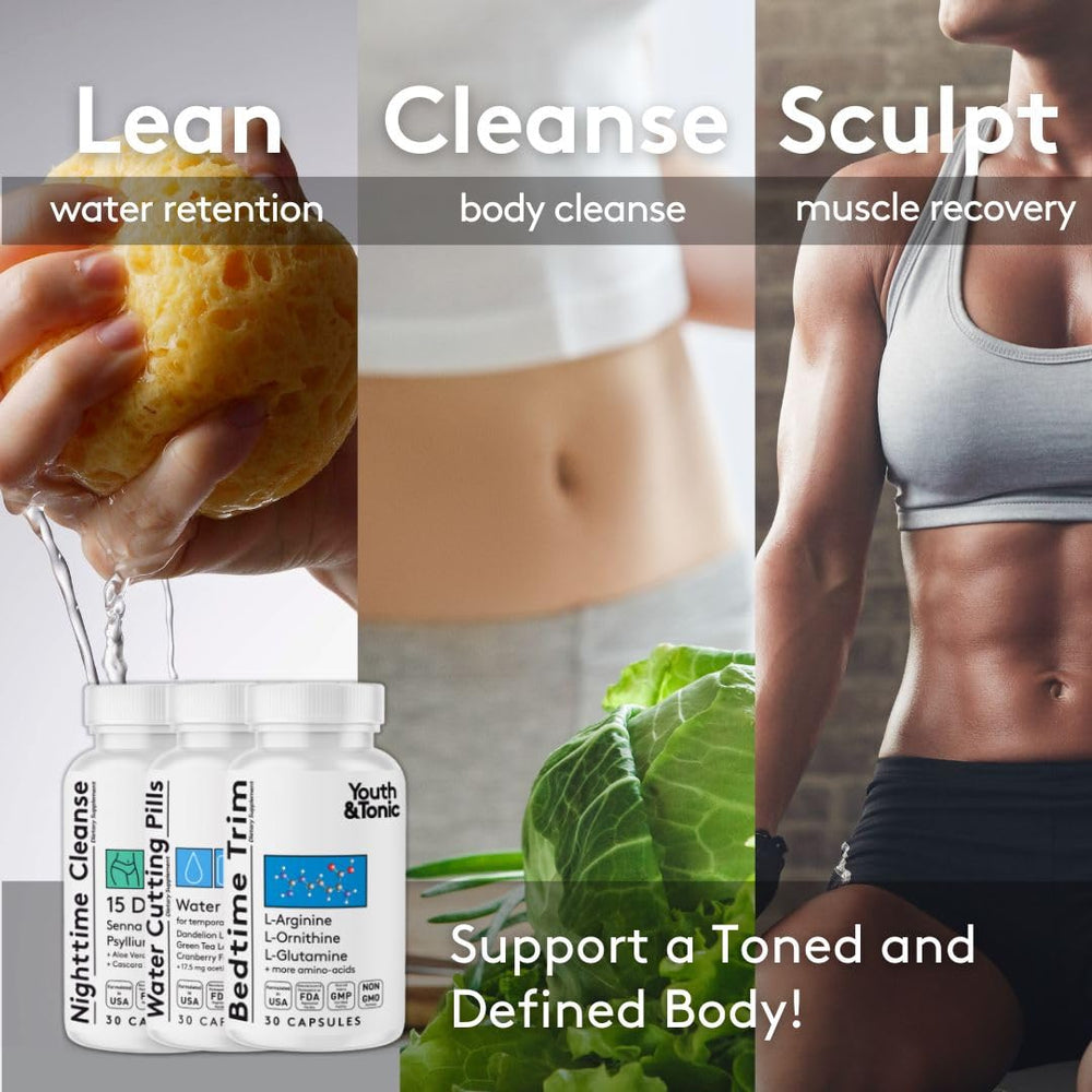 Youth & Tonic 15 Day Colon Cleanse pack for gut health and digestion focus