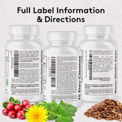 Youth and Tonic bottle with glass of water illustrating daily usage.