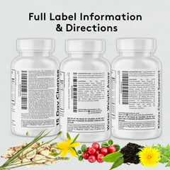 90-capsule Youth & Tonic Detox bottle ready for daily maintenance.