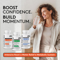 Youth and Tonic DE111 probiotic bottle aimed at digestive balance.