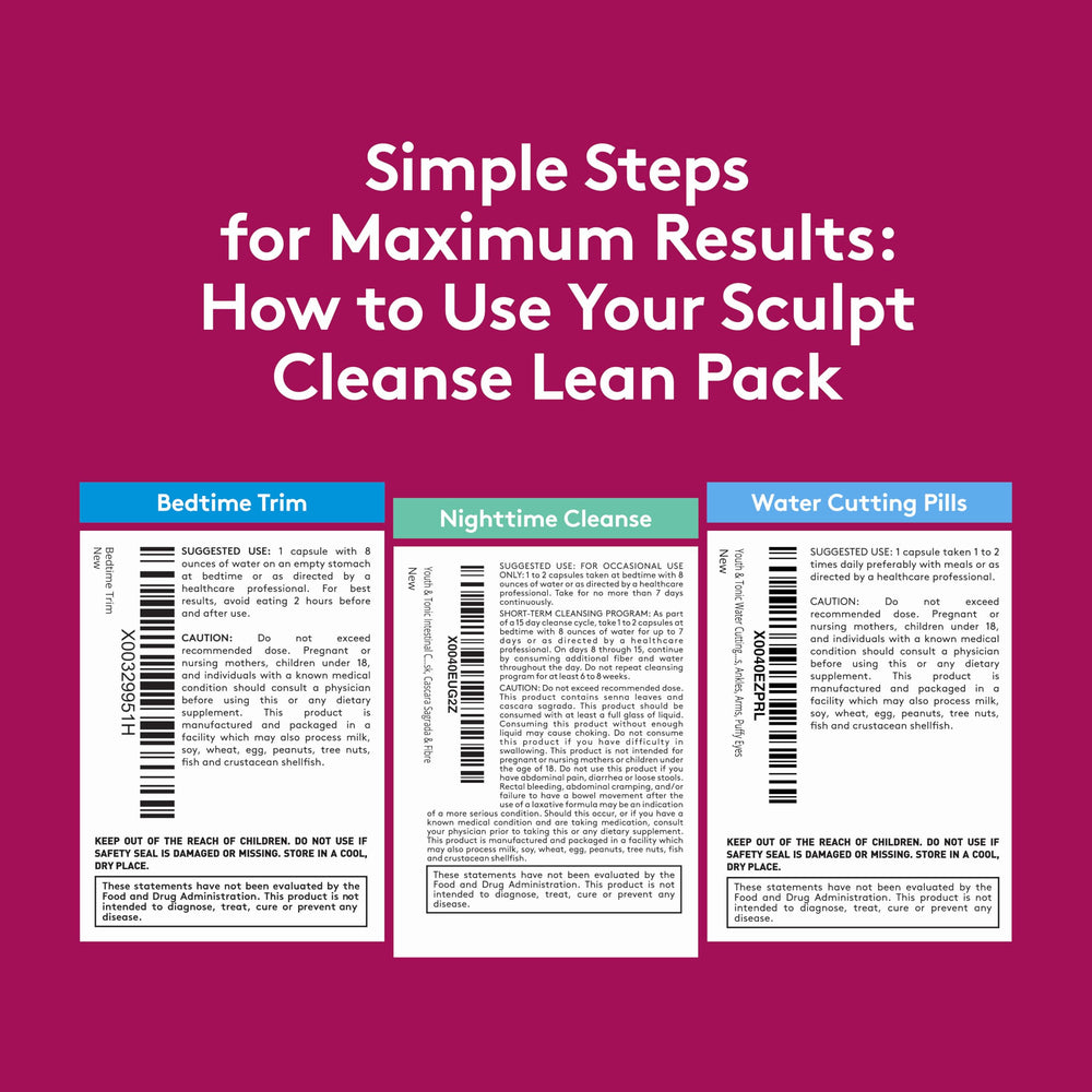 Youth & Tonic GMP-certified USA facility label on product packaging